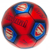 Arsenal balhandtekeningen rood/blauw